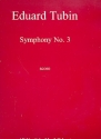 Symphony no.3 for orchestra score