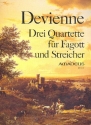 3 Quartette op.73 fr Fagott und Streichtrio,  Stimmen