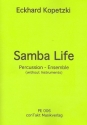 Samba Life fr Body Percussion - Ensemble Partitur und Stimmen