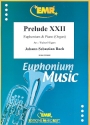 Prlude Nr.22 aus Das Wohltemperierte Klavier BWV867 Teil 1 fr Euphonium und Klavier (Orgel)