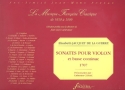 Sonates pour violon et bc