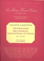 Ouevres pour 2 bassons, violoncelles ou violes op.14, 40, 60