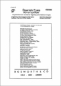 Spanish Eyes f�r gem Chor und Klavier oder Rhythmusgruppe Chorpartitur