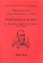 Quintett B-Dur fr Flte, Oboe, Klarinette, Horn und Fagott Partitur und Stimmen