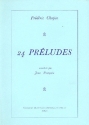 24 prludes pour orchestre partition de poche