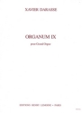Organum 9 pour grand orgue