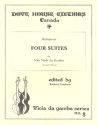 4 Suites for solo viola da gamba