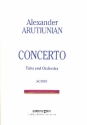 Concerto for tuba and orchestra score