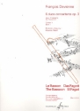 6 duos concertants vol.1 op.3 (1-3) pour 2 bassons partition