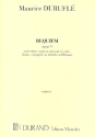 Requiem op.9 pour baryton(s), orgue et quintette  cordes violon 1