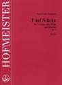 5 Stcke op.16 fr Violine (Flte) und Klavier