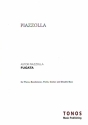 Fugata aus Silfio y ondina fr Klavier, Violine, Bandoneon, E-Gitarre und Kontraba,    Partitur