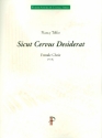 Sicut cervus desiderat fr Frauenchor (SSA) a cappella Singpartitur