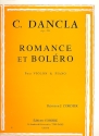 Romance et Bolero op.50 pour violon et piano