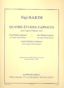 4 tudes-caprices pour orgue (pedalier solo)