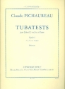 TUBATESTS VOL.1 POUR TUBA EN UT OU SIB ET PIANO DEBUTANT