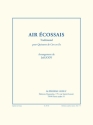 AIR ECOSSAIS TRADITIONNEL POUR QUINTETTE DE CORS EN FA PARTITION+