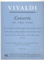 Konzert F-Dur PV320 fr 2 Hrner, Streicher und Bc fr 2 Hrner und Klavier Stimmen