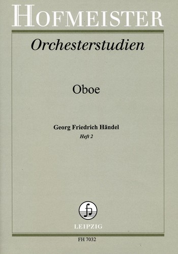 Orchesterstudien Oboe Band 2 Oratorien