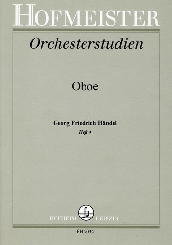 Orchesterstudien Oboe Band 4 Oratorien