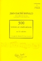 300 textes et realisations vol.1 Realisations accords de 3 sons et 7e de dominante