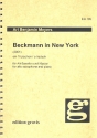 Beckmann in New York Tryptichon fr Altsaxophon und Klavier