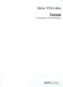 Fantasia  for Bb soprano (or Bb tenor saxophone) and small orchestra score and saxophone part