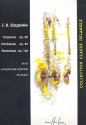 Caprice op.80, fantaisie op.89 et fantaisie op.102 pour saxophone soprano et piano