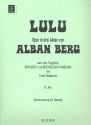 Lulu 3.Akt Klavierauszug (dt)