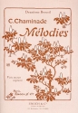 Mlodies vol.2 pour mezzo soprano et piano