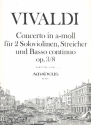 Concerto a-Moll op.3,8 für 2 Soloviolinen, Streicher und Bc