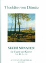 6 Sonaten Band 3 (Nr.5-6) fr Fagott und Klavier