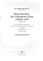 WENN DER HERR DIE GEFANGENEN ZIONS ERLOESEN WIRD FUER FRAUENCHOR, VL, VA (KLAR) UND ORGEL