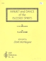 Minuet and Dance of the blessed Spirits for flute choir score and parts