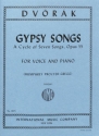 Gypsy Songs op.55 - A cycle of 7 songs for high voice and piano