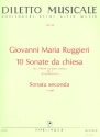 SONATA SECONDA H-MOLL OP.3 FUER 2 VIOLINEN UND BC NOWAK, L., ED.