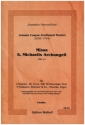 Missa S. Michaelis Archhangeli fwv91 fr Soli (SSATB), gem Chor (SSATB)), 3 Posaunen, Streicher und Bc Partitur