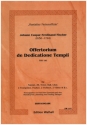 Offertorium de dedicatione templi FWV98 fr Soli (SATB), gem Chor und Orchester Partitur