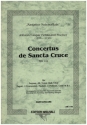 Concertus de Sancta Cruce FWV102 fr Soli (SATB), Chor und Orchester Partitur