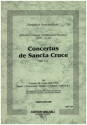 Concertus de Sancta Cruce FWV102 fr Soli (SATB), Chor und Orchester Partitur