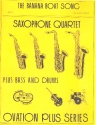 The Banana Boat Song for saxophone quartet score and parts