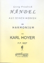 Hndel Aus seinen Werken fr Harmonium