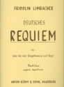 Deutsches Requiem fr gem Chor und Orgel Partitur (= Orgelstimme)