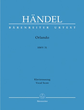 Orlando HWV31 Klavierauszug (dt/it)