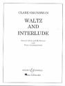 Waltz and Interlude for flute, clarinet and piano parts