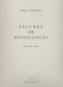 Figures de resonances pour 2 pianos partition