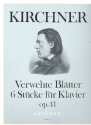 Verwehte Bltter op.41 6 Stcke fr Klavier