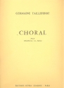 Choral pour trompette et piano