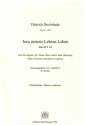 Jesu meines Lebens Leben (Aria) fr Soli (SATB) und Kammerensemble Violone