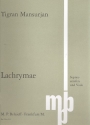 Lachrymae für Viola und Sopransaxophon 2 Spielpartituren